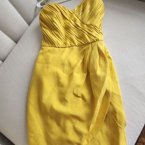 Intermix mustard yellow dress